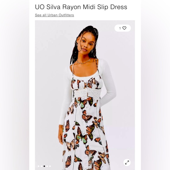 🆕NWT URBAN OUTFITTERS 🦋🦋👗 - Picture 2 of 10